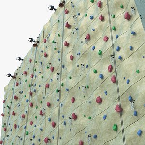 3D model Climbing Wall