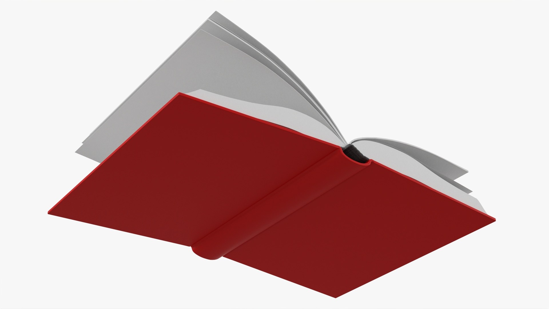 3D Open Book Mockup 01 - TurboSquid 1766250