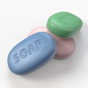 3D pbr simple soap