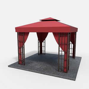 Garden Party Pavilion Tent 3D