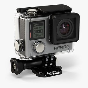 gopro hero4 silver edition 3d max