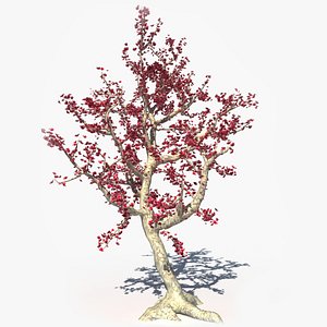 3dsmax realistic tree flowers