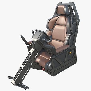 Sci-fi Spaceship Cockpit