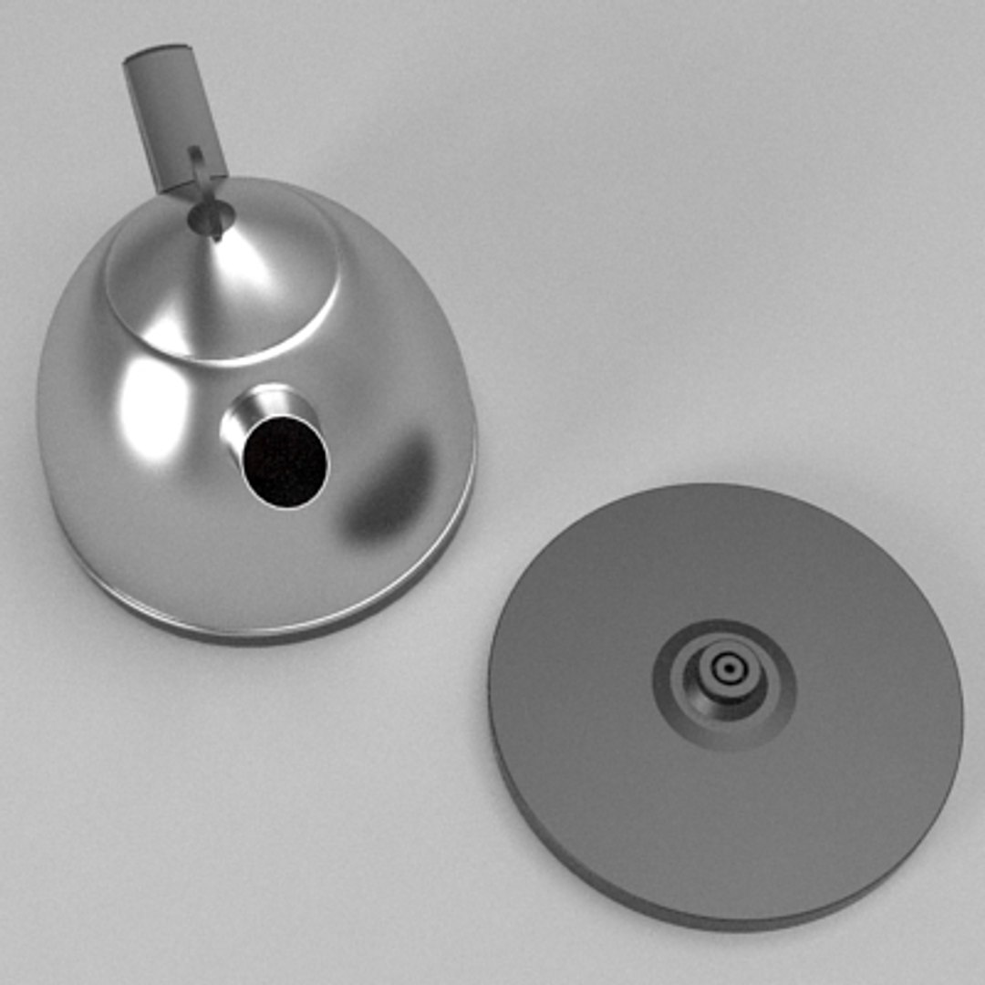 3d kettle toaster