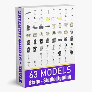 63 studio stage theater 3D