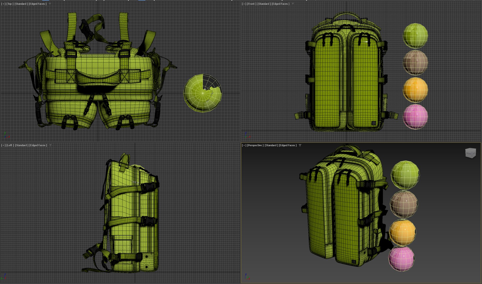3D Backpack Model - TurboSquid 2301986