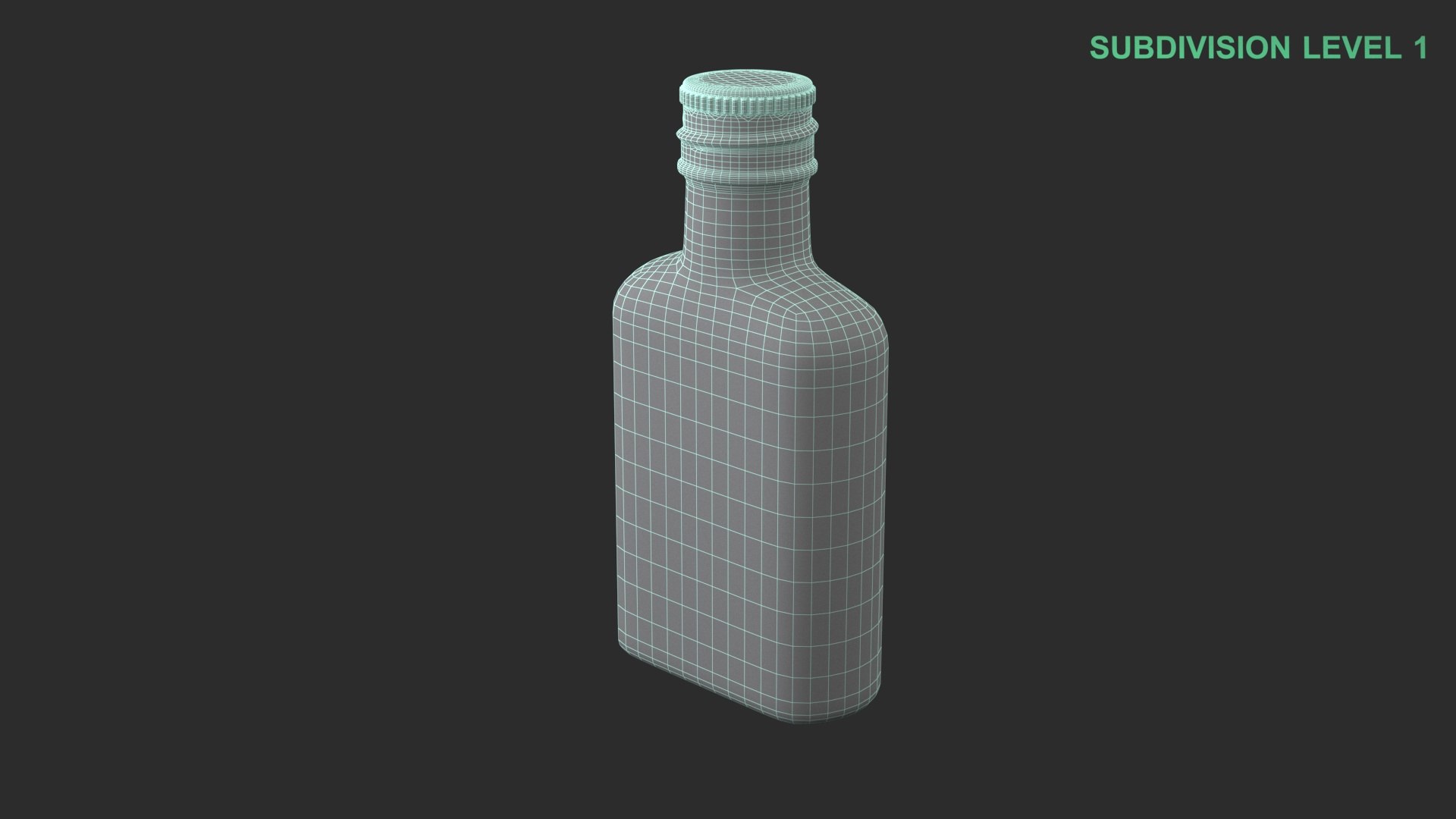 Glass Bottle 3D model https://p.turbosquid.com/ts-thumb/Wh/LHM4xK/Hq/wireframe_0006/jpg/1738008105/1920x1080/fit_q87/6dad94c5eea093a6173cdae647263deb10c33755/wireframe_0006.jpg