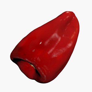 3D model Red Pepper 3D Scan High Quality