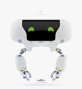 3D model robot robotic
