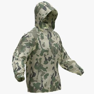 3D jacket 199 - All MH Bodies  UE5 Skeletons - Rigged model
