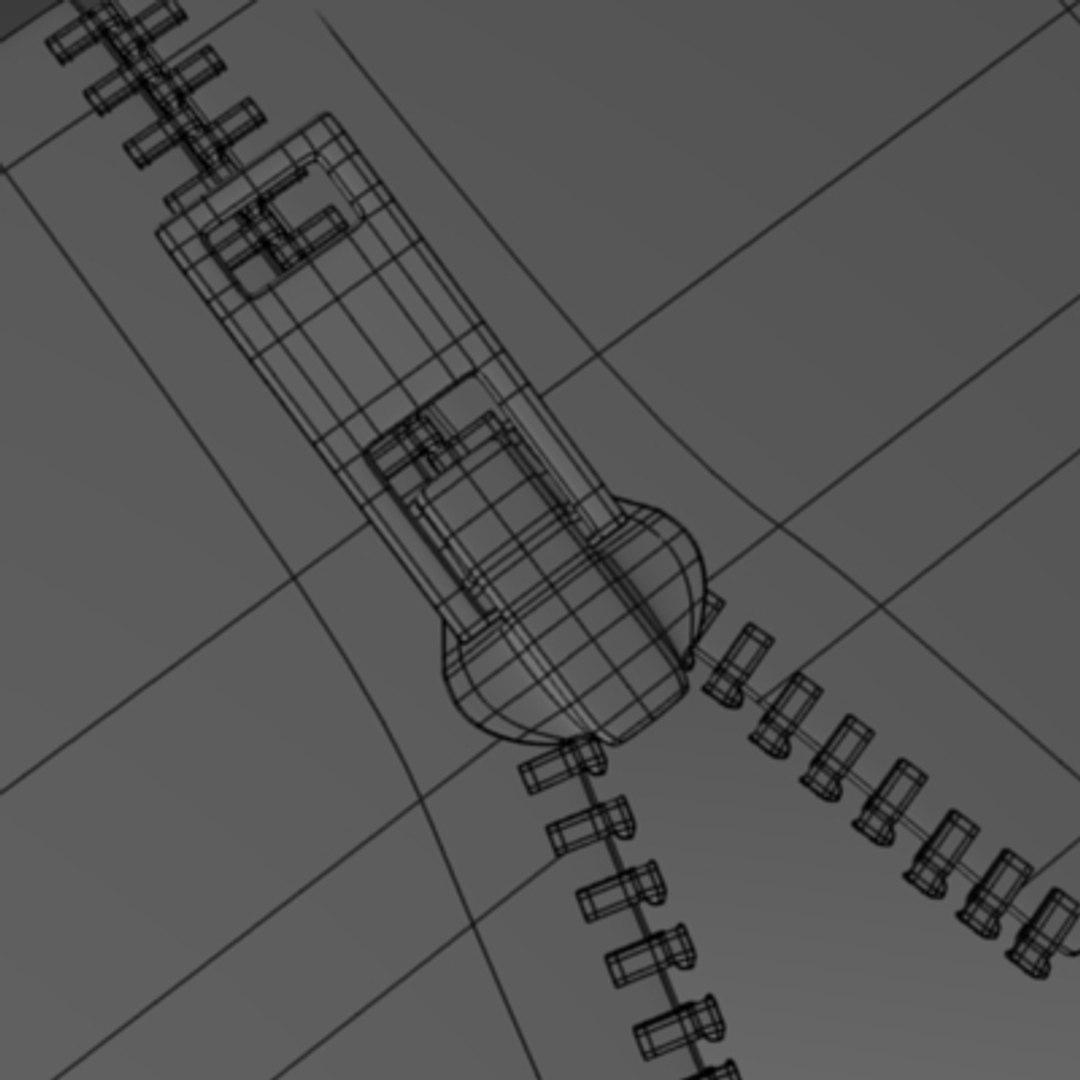 3ds Max Zipper Accessories