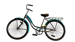 bicycle bike vehicle 3D