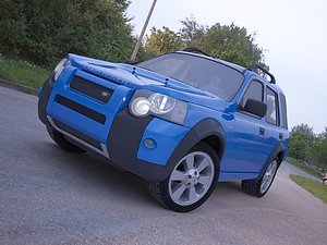 3ds land rover freelander
