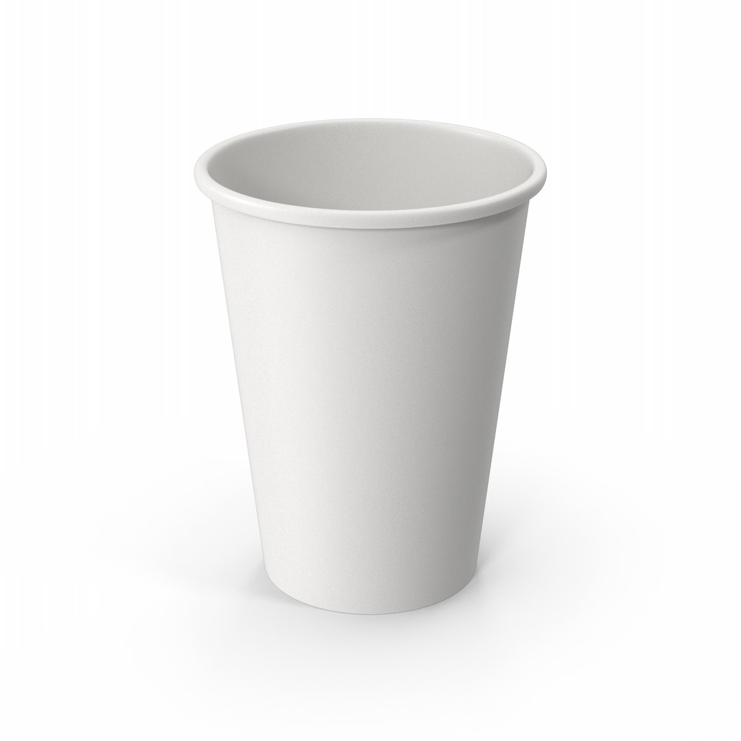Paper Cup 3D model - TurboSquid 1892627
