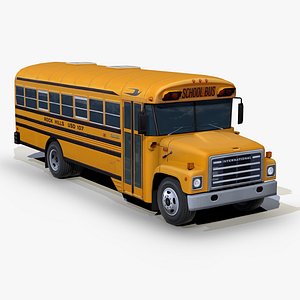3D International S1700 1988 School Bus