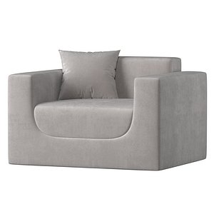 3D ral armchair