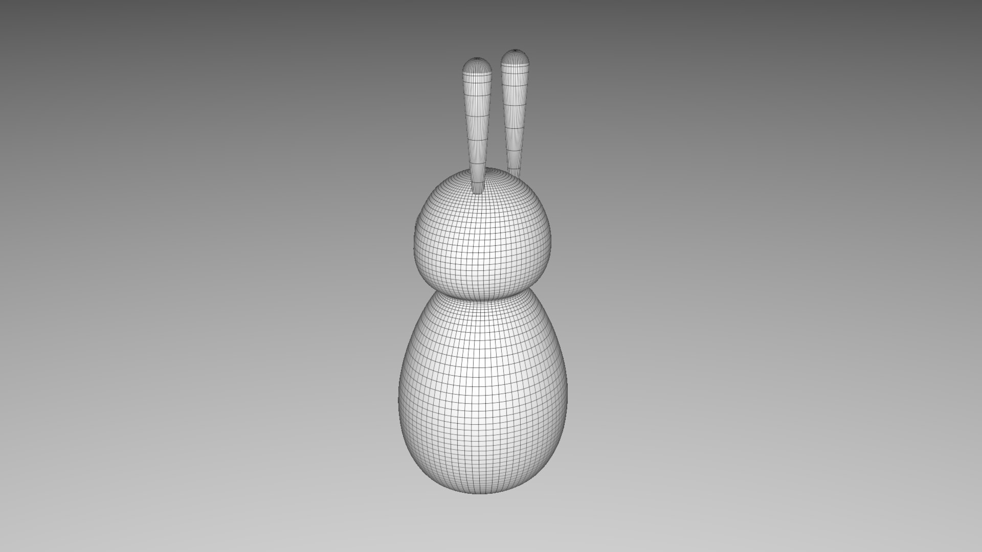3D Rabbit Wood Design Model - TurboSquid 1622755