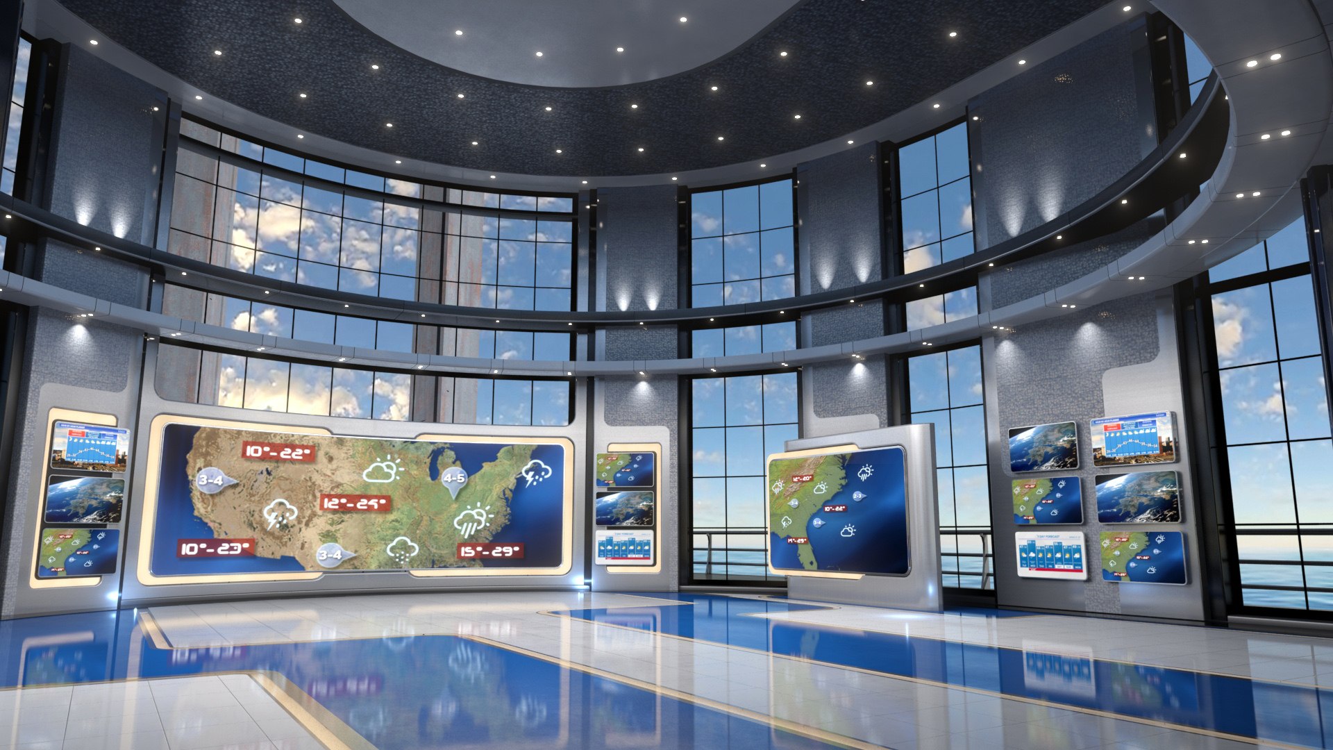 3D VR Studio Weather 4 Model - TurboSquid 1995698