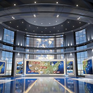 3D VR Studio Weather 4 model