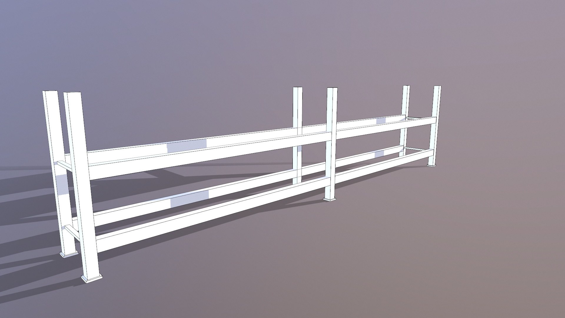 Pipe Structure Rack 3D - TurboSquid 2288136