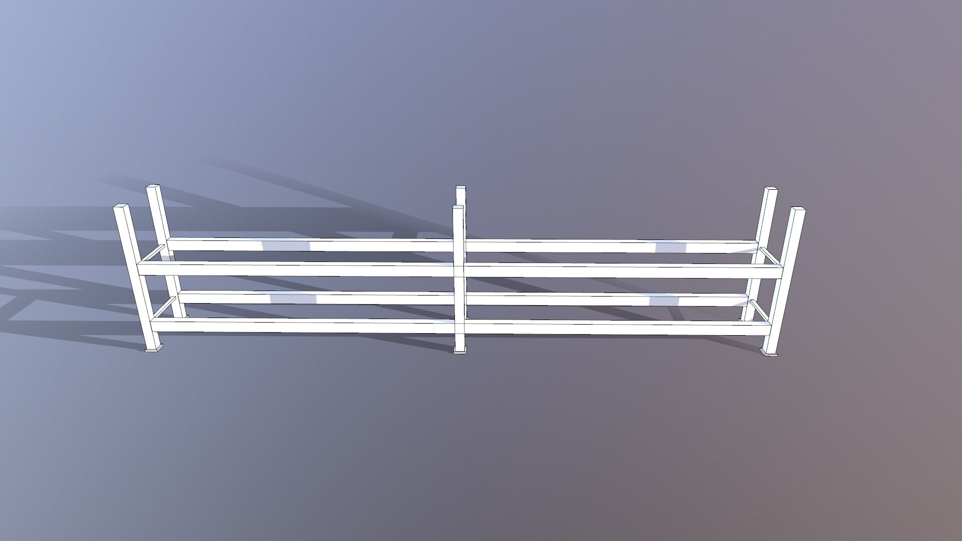 Pipe Structure Rack 3D - TurboSquid 2288136