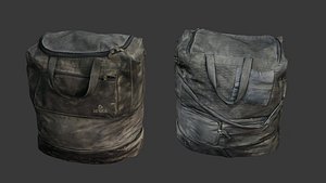 Worn Travel Bag Scan