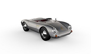3D Porsche 550 Spyder 1953 Replica