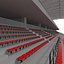 3D Stadium Tribune 07 model