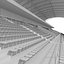 3D Stadium Tribune 07 model