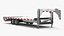 Trailer de coleta de equipamento Gooseneck
