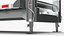 Trailer de coleta de equipamento Gooseneck