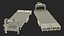 Trailer de coleta de equipamento Gooseneck