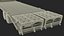 Trailer de coleta de equipamento Gooseneck