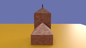 Ancient Historical Church 3D model