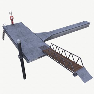 Marina Pontoon Dock Set