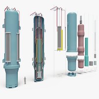Generic Small Modular Reactor - PWR 3D model