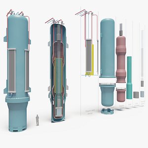 Generic Small Modular Reactor - PWR 3D model