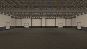 Convention Center Ballroom 3D model
