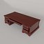 Wooden Desk 3D model