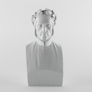 3D Dante Alighieri model