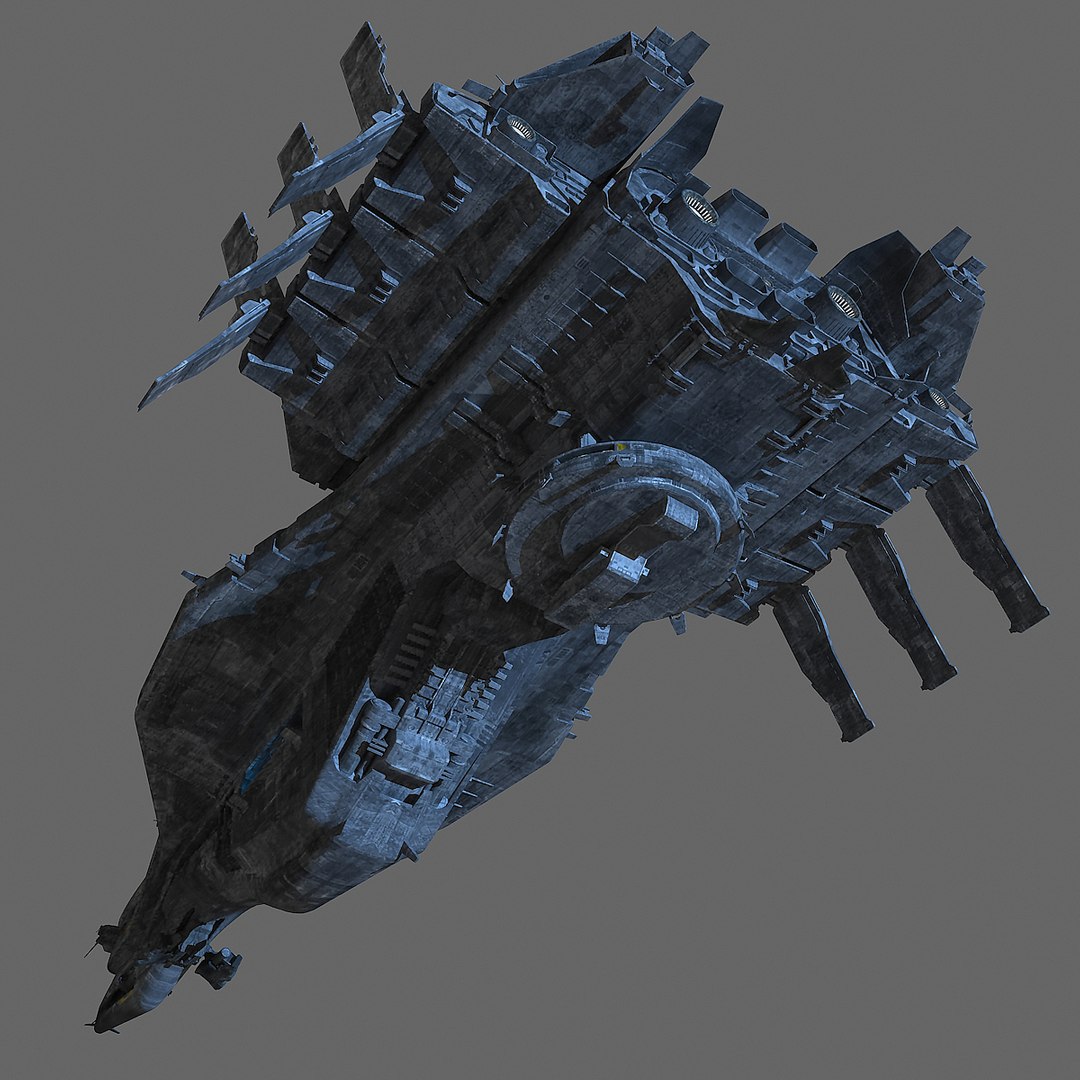 Spaceship Cruiser 3d Model