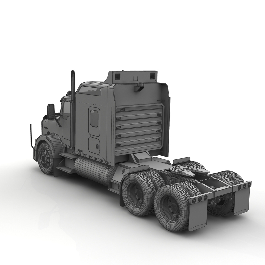 t800 truck sleeper 3d lwo