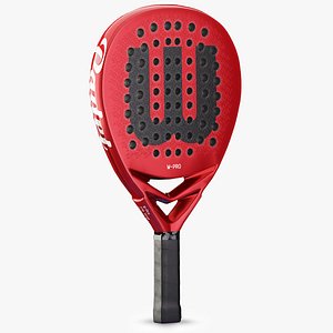 Padel Racket 3d Model 4K PBR Textures Realistic Tennis Sports Equipment