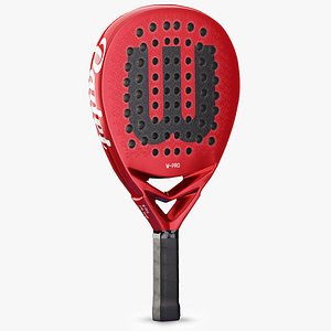 Padel Racket 3d Model 4K PBR Textures Realistic Tennis Sports Equipment