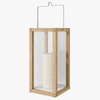 Crosby Teak Wood Lanterns