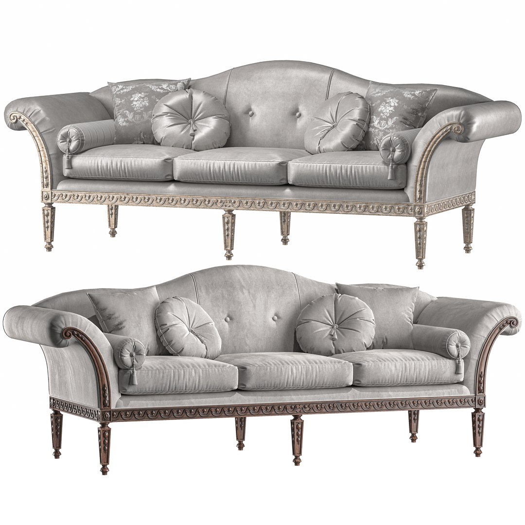 Juliettes Interiors Italian Sofa Art 147 3D Model - TurboSquid 2286470