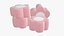 marshmallow candy shape 3D model