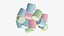 marshmallow candy shape 3D model