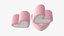 marshmallow candy shape 3D model