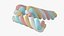 marshmallow candy shape 3D model